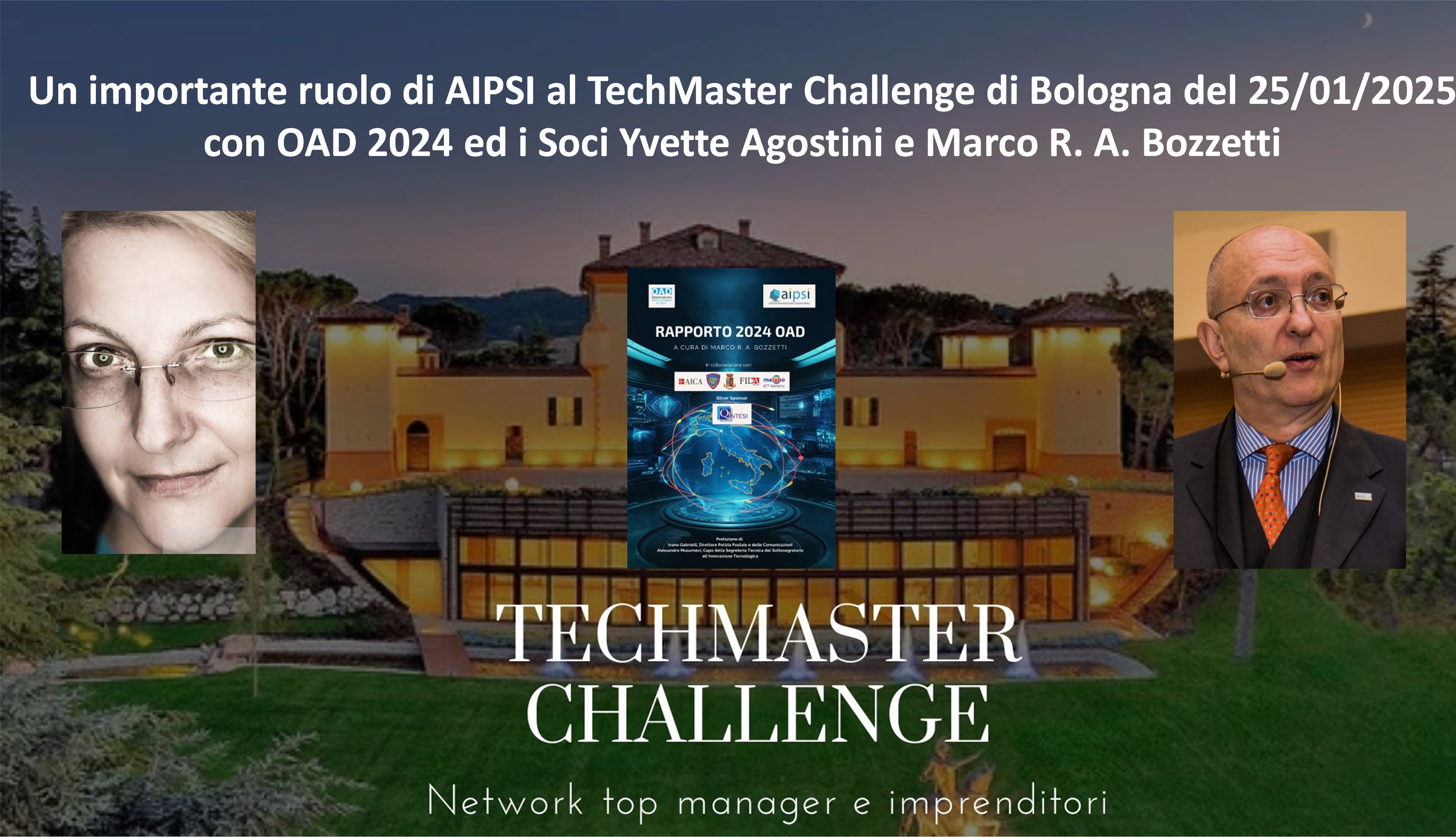 AIPSI al TechMaster Challenge a Bologna il 25/01/2025